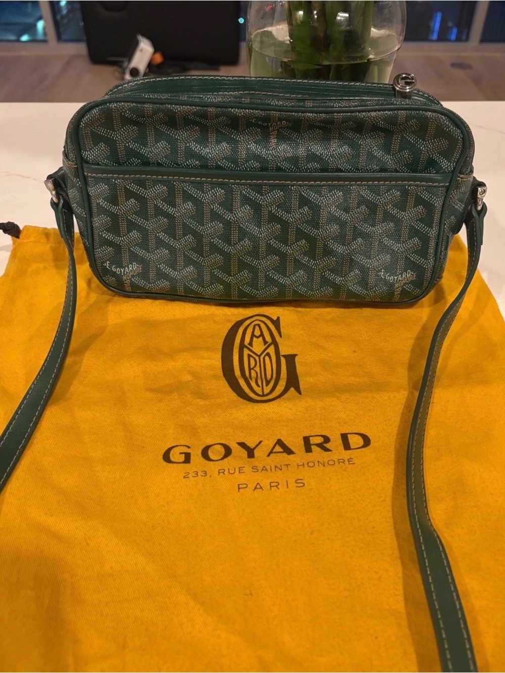 Authentic Goyard Green Crossbody - Picture 3 of 6